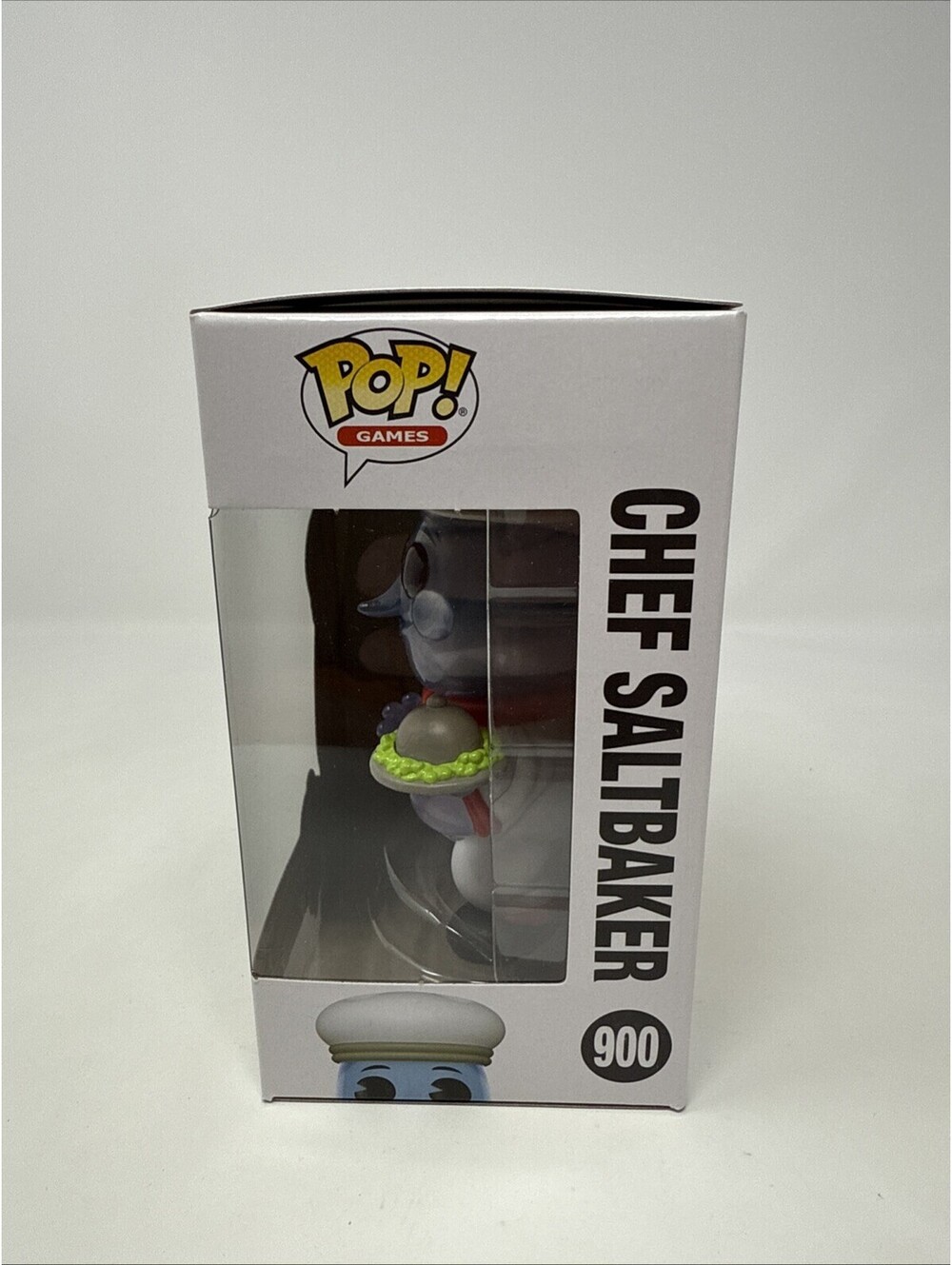 Cuphead Chef Saltbaker Figure Vinyl Funko Pop #900 Collectible Video Game Toy - Picture 3 of 6